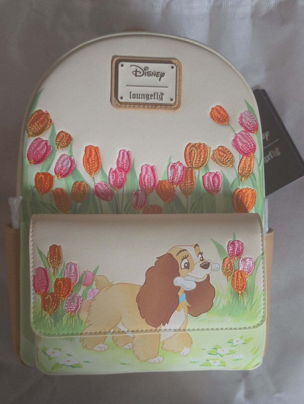 NWT Disney Loungefly Lady And The Tramp Backpack